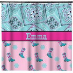 Cowgirl Shower Curtain (Personalized)