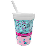 Cowgirl Sippy Cup with Straw (Personalized)