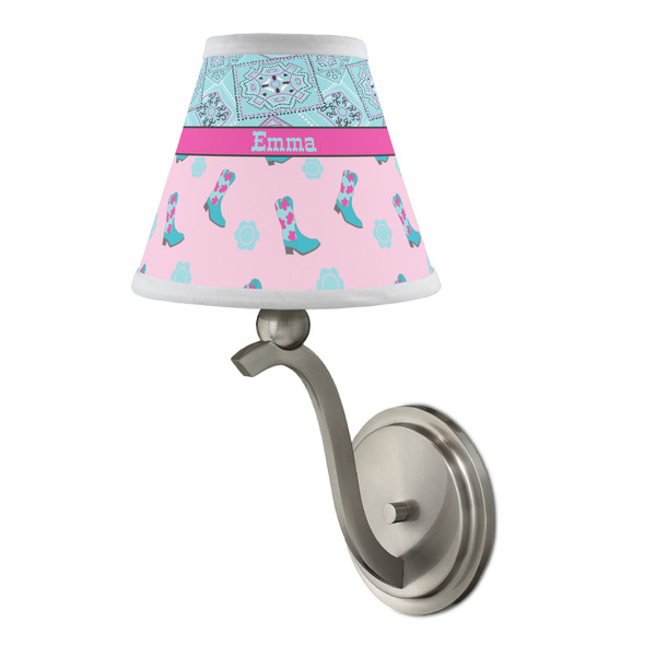 Cowgirl Small Chandelier Lamp - LIFESTYLE (on wall lamp)