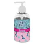 Cowgirl Plastic Soap / Lotion Dispenser (8 oz - Small - White) (Personalized)