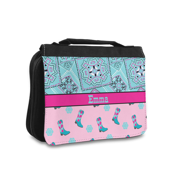 Custom Cowgirl Toiletry Bag - Small (Personalized)