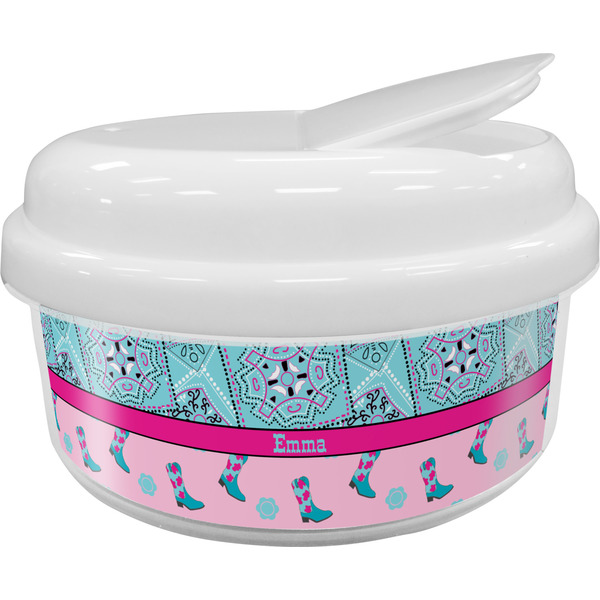 Custom Cowgirl Snack Container (Personalized)