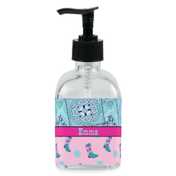 Cowgirl Glass Soap & Lotion Bottle - Single Bottle (Personalized)