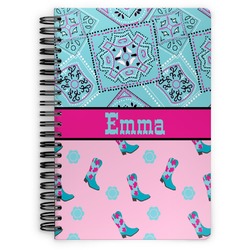 Cowgirl Spiral Notebook (Personalized)