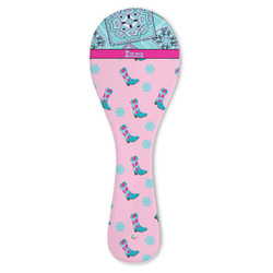 Cowgirl Ceramic Spoon Rest (Personalized)