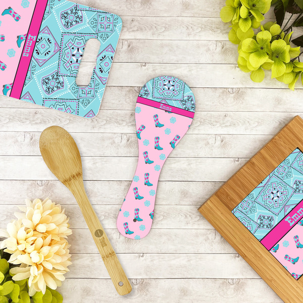 Cowgirl Spoon Rest Trivet - LIFESTYLE