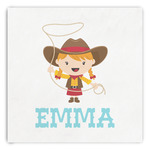 Cowgirl Paper Dinner Napkins (Personalized)