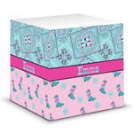 Cowgirl Sticky Note Cube (Personalized)