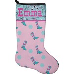 Cowgirl Holiday Stocking - Neoprene (Personalized)