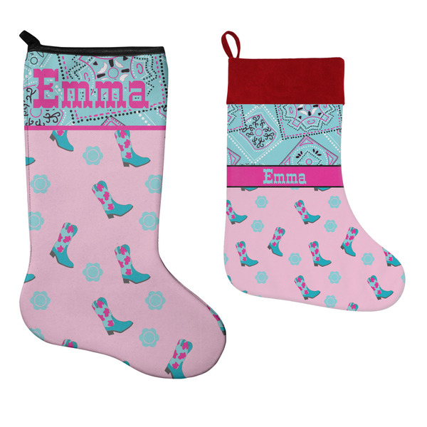 Cowgirl Stockings - Side by Side compare