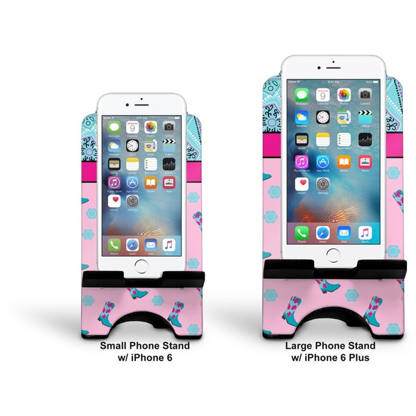 Cowgirl Stylized Phone Stand - Comparison