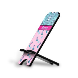 Cowgirl Stylized Cell Phone Stand - Small w/ Name or Text