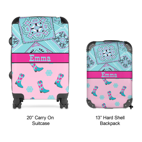 Cowgirl Suitcase Set 4 - APPROVAL
