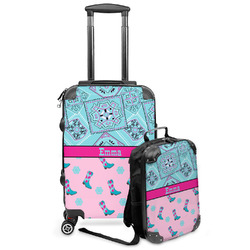 Cowgirl Kids 2-Piece Luggage Set - Suitcase & Backpack (Personalized)