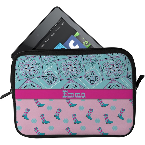 Custom Cowgirl Tablet Case / Sleeve (Personalized)