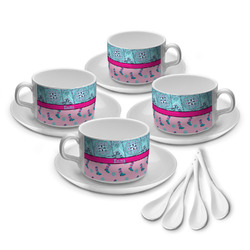 Cowgirl Tea Cup - Set of 4 (Personalized)