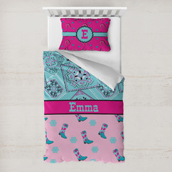 Cowgirl Toddler Bedding w/ Name or Text