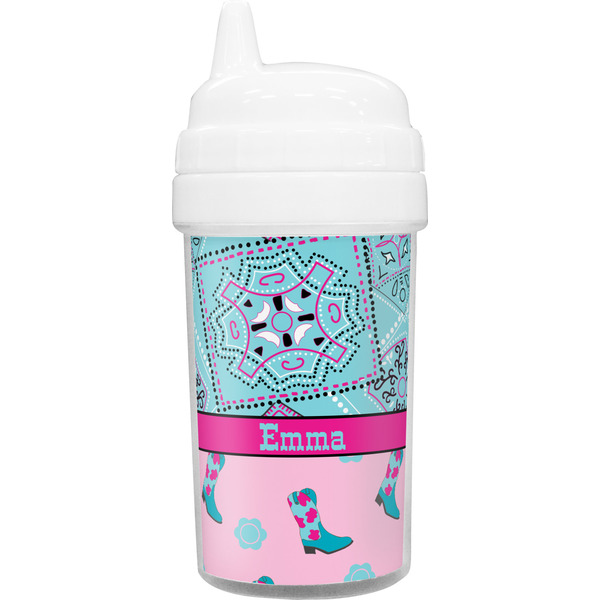 Custom Cowgirl Sippy Cup (Personalized)