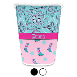 Cowgirl Waste Basket (Personalized)