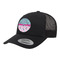 Cowgirl Trucker Hat - Black (Personalized)