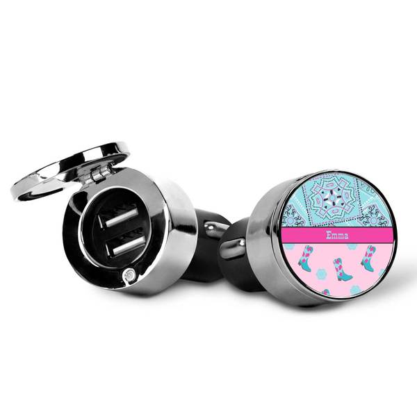 Cowgirl USB Car Charger