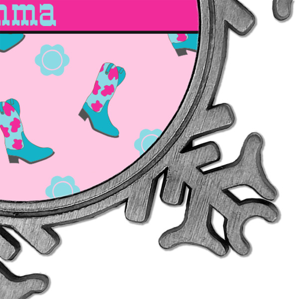 Cowgirl Vintage Snowflake - Detail