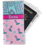 Cowgirl Travel Document Holder