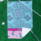 Cowgirl Waffle Weave Golf Towel - In Context