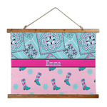 Cowgirl Wall Hanging Tapestry - Wide (Personalized)