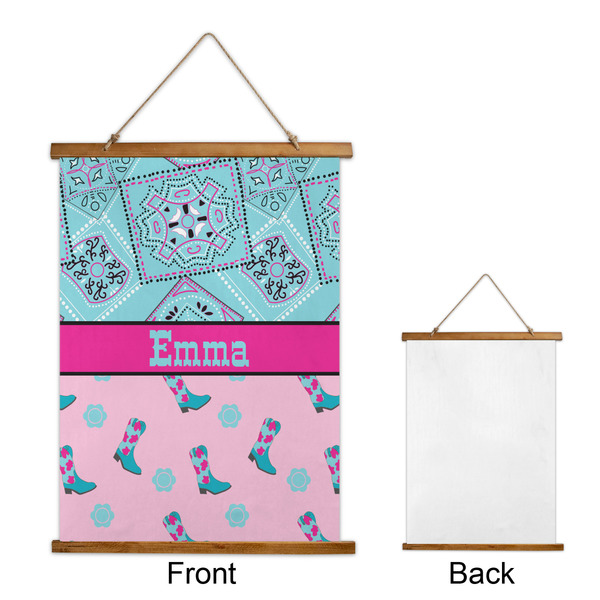 Cowgirl Wall Hanging Tapestry - Portrait - APPROVAL