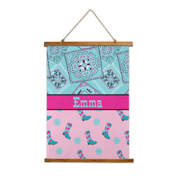 Cowgirl Wall Hanging Tapestry (Personalized)