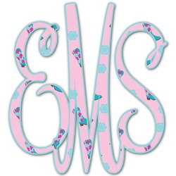 Cowgirl Monogram Decal - Small (Personalized)