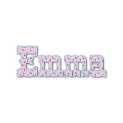 Cowgirl Name/Text Decal - Custom Sizes (Personalized)