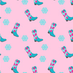 Cowgirl Wallpaper & Surface Covering (Water Activated 24"x 24" Sample)