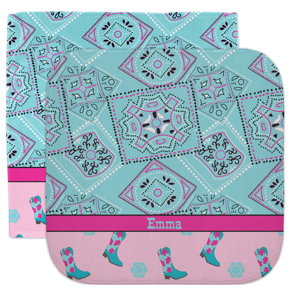 Custom Cowgirl Facecloth / Wash Cloth (Personalized)