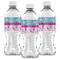 Cowgirl Water Bottle Labels - Front View