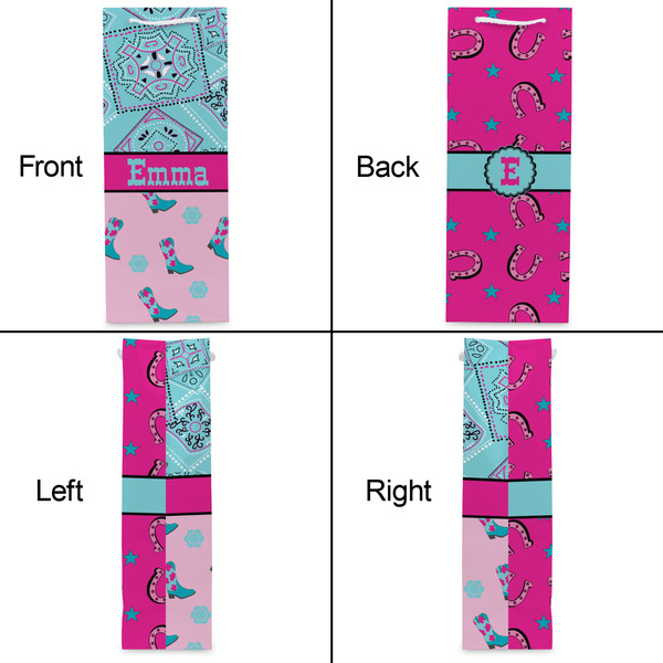 Cowgirl Wine Gift Bag - Gloss - Approval