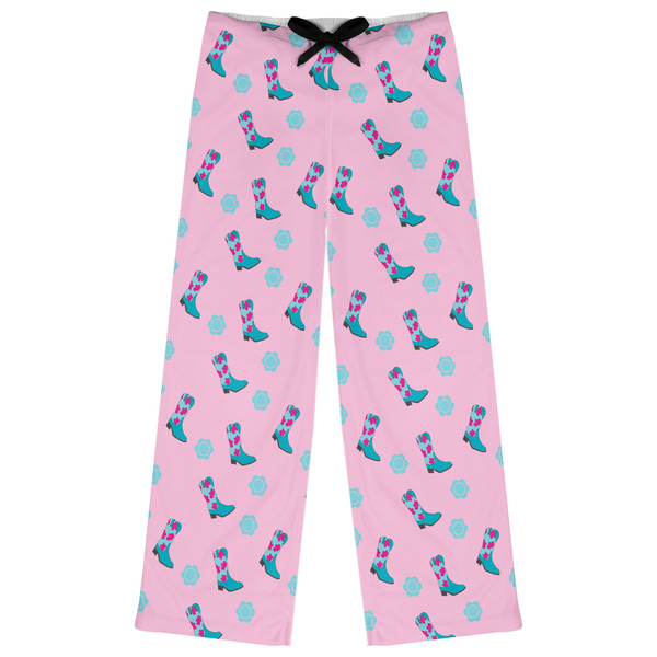 Custom Cowgirl Womens Pajama Pants - M