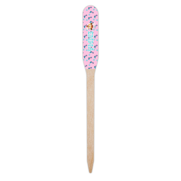 Cowgirl Wooden Food Pick - Paddle - Single Pick