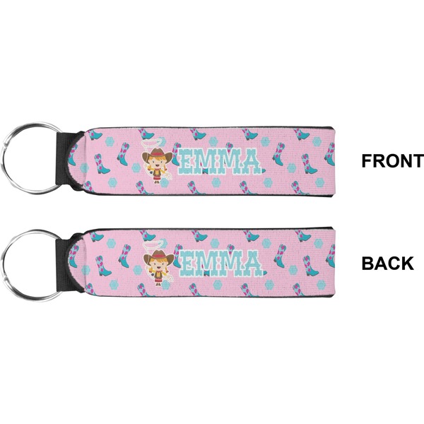 Cowgirl Wristlet (Front + Back)