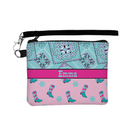 Cowgirl Wristlet ID Case w/ Name or Text