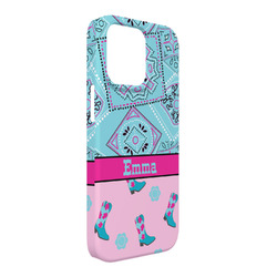 Cowgirl iPhone Case - Plastic - iPhone 13 Pro Max (Personalized)