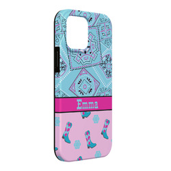Cowgirl iPhone Case - Rubber Lined - iPhone 13 Pro Max (Personalized)