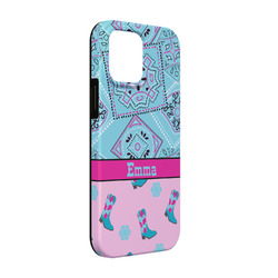 Cowgirl iPhone Case - Rubber Lined - iPhone 13 Pro (Personalized)