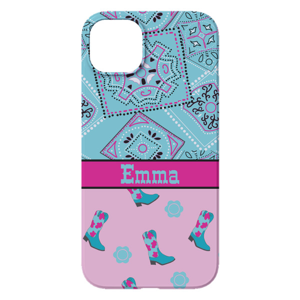 Cowgirl iPhone 14 Plus Case - Back