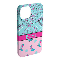 Cowgirl iPhone Case - Plastic - iPhone 15 Plus (Personalized)