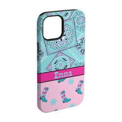 Cowgirl iPhone Case - Rubber Lined - iPhone 15 Pro (Personalized)
