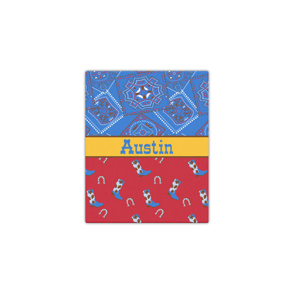 Cowboy 11x14 - Canvas Print - Front View