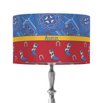 Cowboy 12" Drum Lamp Shade - Fabric (Personalized)
