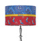 Cowboy 12" Drum Lampshade - ON STAND (Fabric)